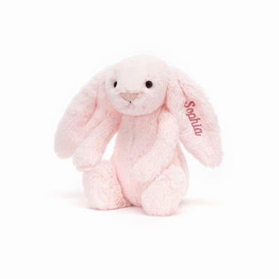 Jellycat Bashful Pink Bunny Medium Australia | 371652DRZ